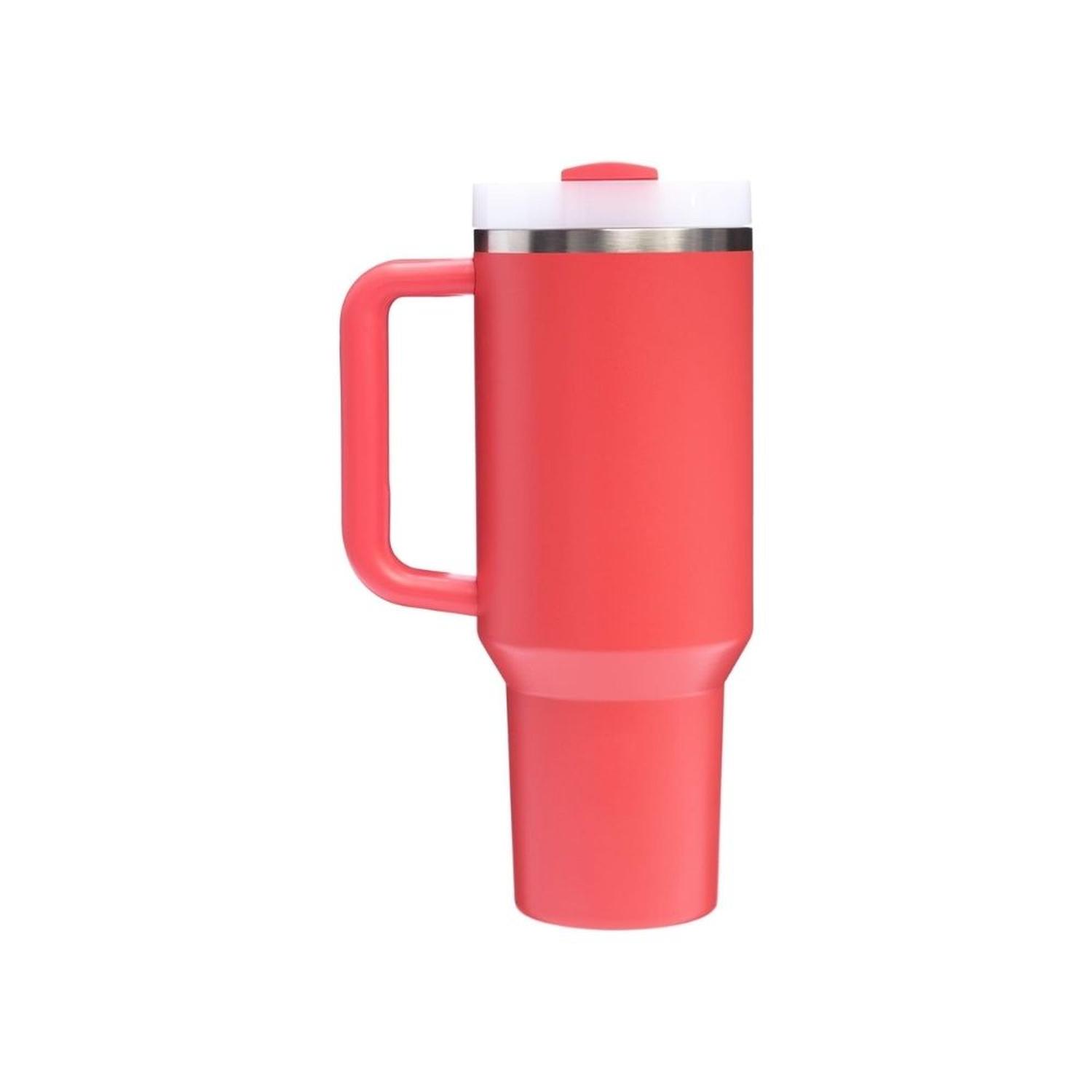TUMBLER STANLEY QUENCHER H2.0 40 OZ - GOLDENROD CORAL - 4