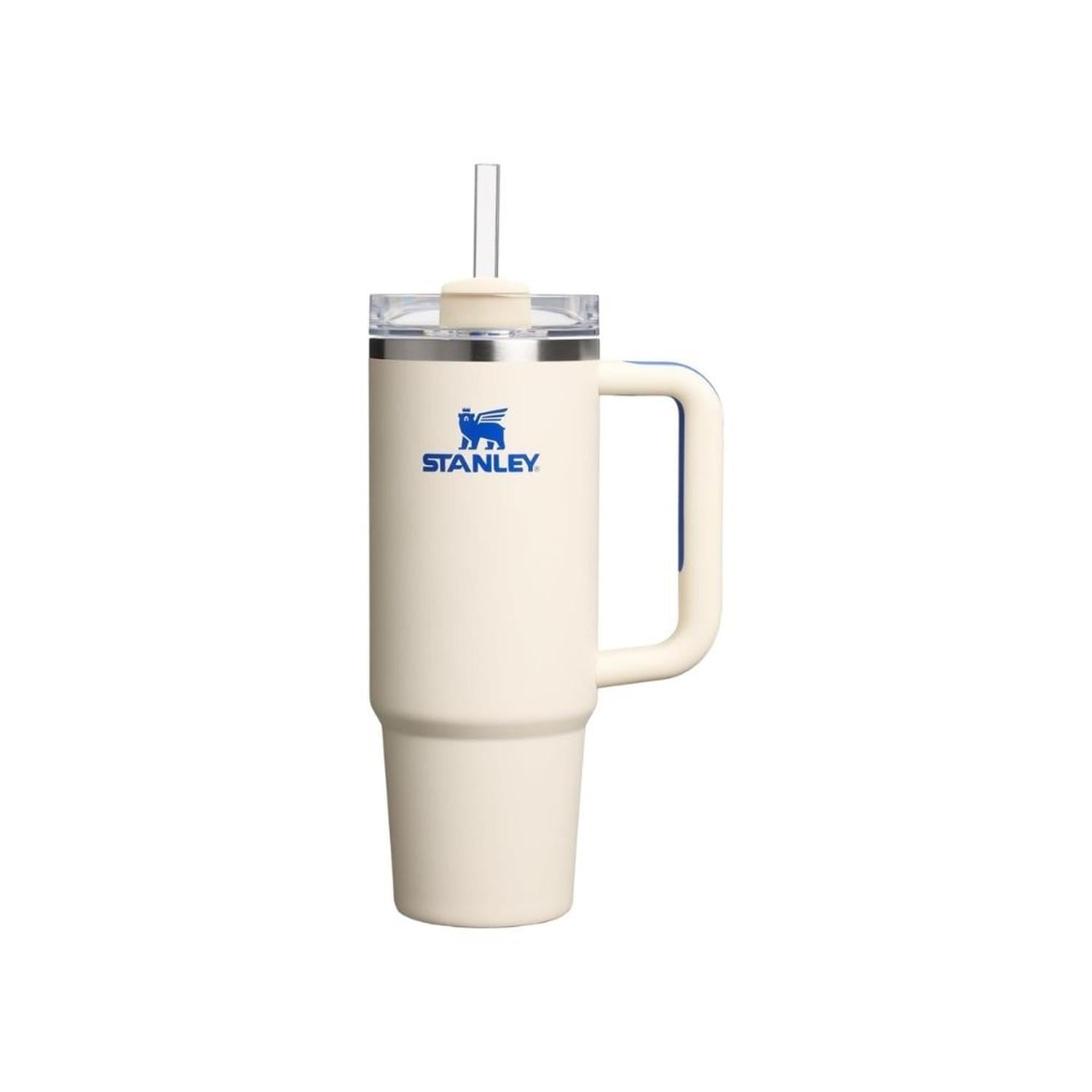 TUMBLER STANLEY QUENCHER H2.0 30 OZ - CREAM ROYAL - 1