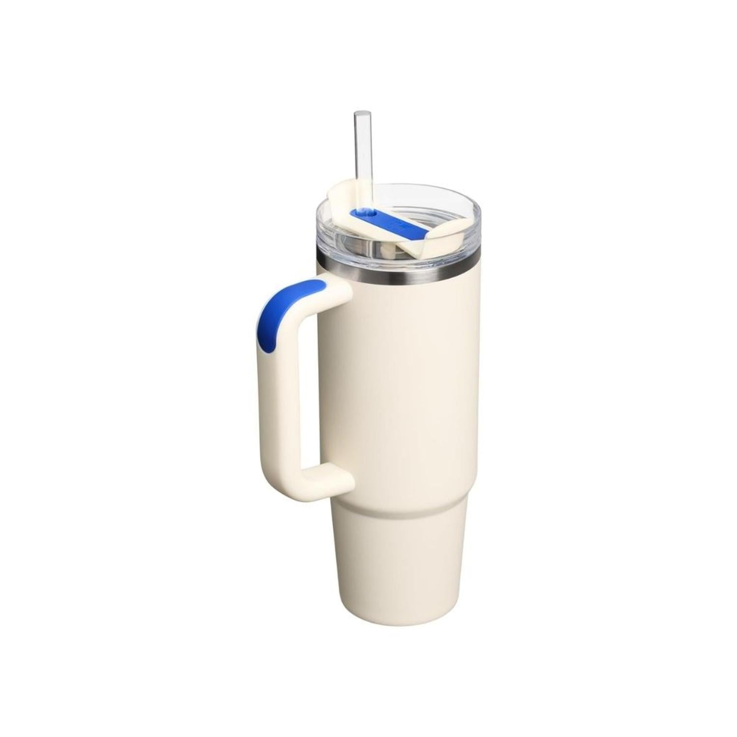 TUMBLER STANLEY QUENCHER H2.0 30 OZ - CREAM ROYAL - 3