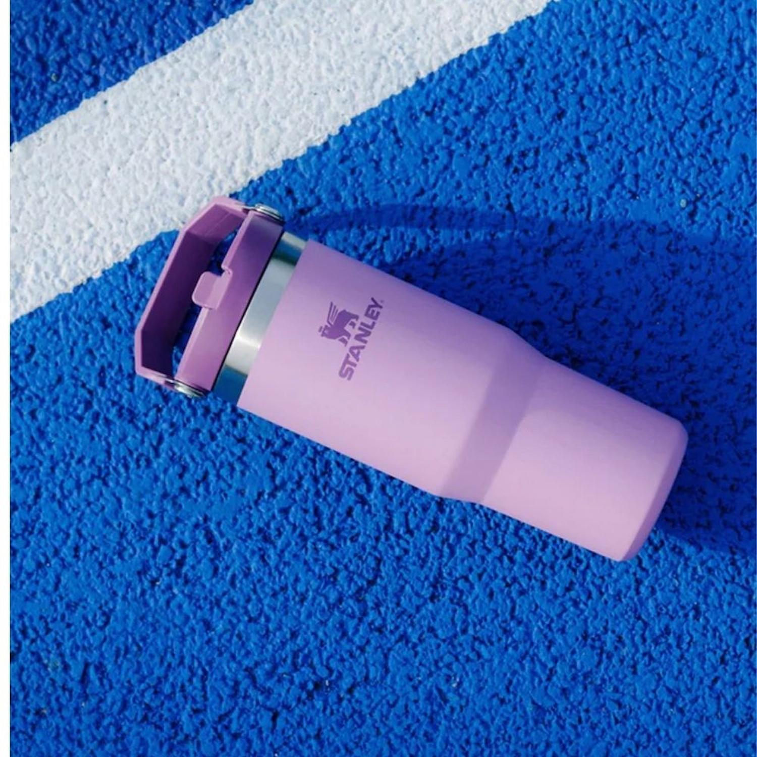 TUMBLER VASO DE ACERO INOXIDABLE STANLEY ICEFLOW 2.0 30 OZ - LILAC - 3