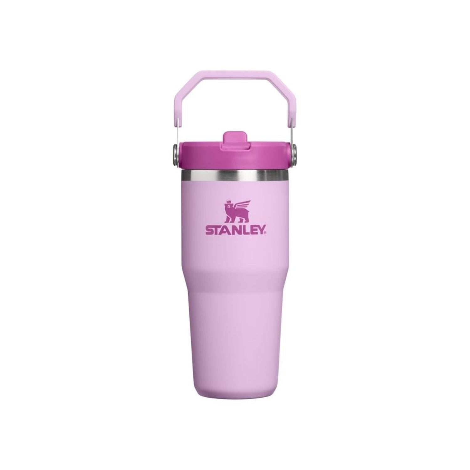 TUMBLER VASO DE ACERO INOXIDABLE STANLEY ICEFLOW 2.0 14 OZ - SOFT ORCHID - 1