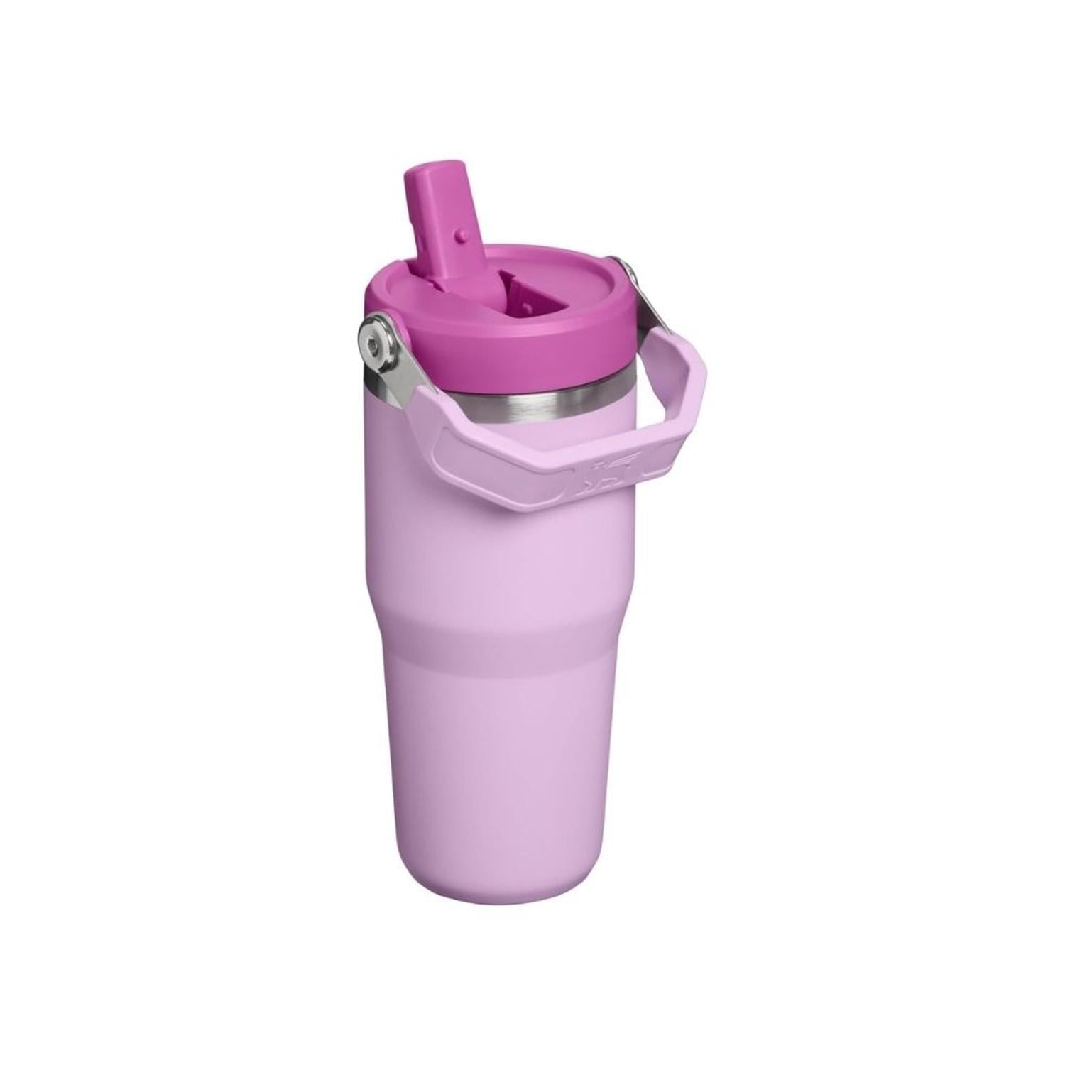 TUMBLER VASO DE ACERO INOXIDABLE STANLEY ICEFLOW 2.0 14 OZ - SOFT ORCHID - 3