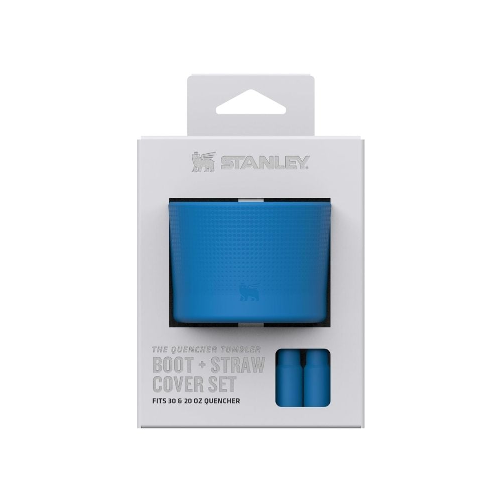 PROTECTOR DE SILICONA ANTIDESLIZANTE STANLEY PARA VASOS 20/30 OZ - AZURE - 1