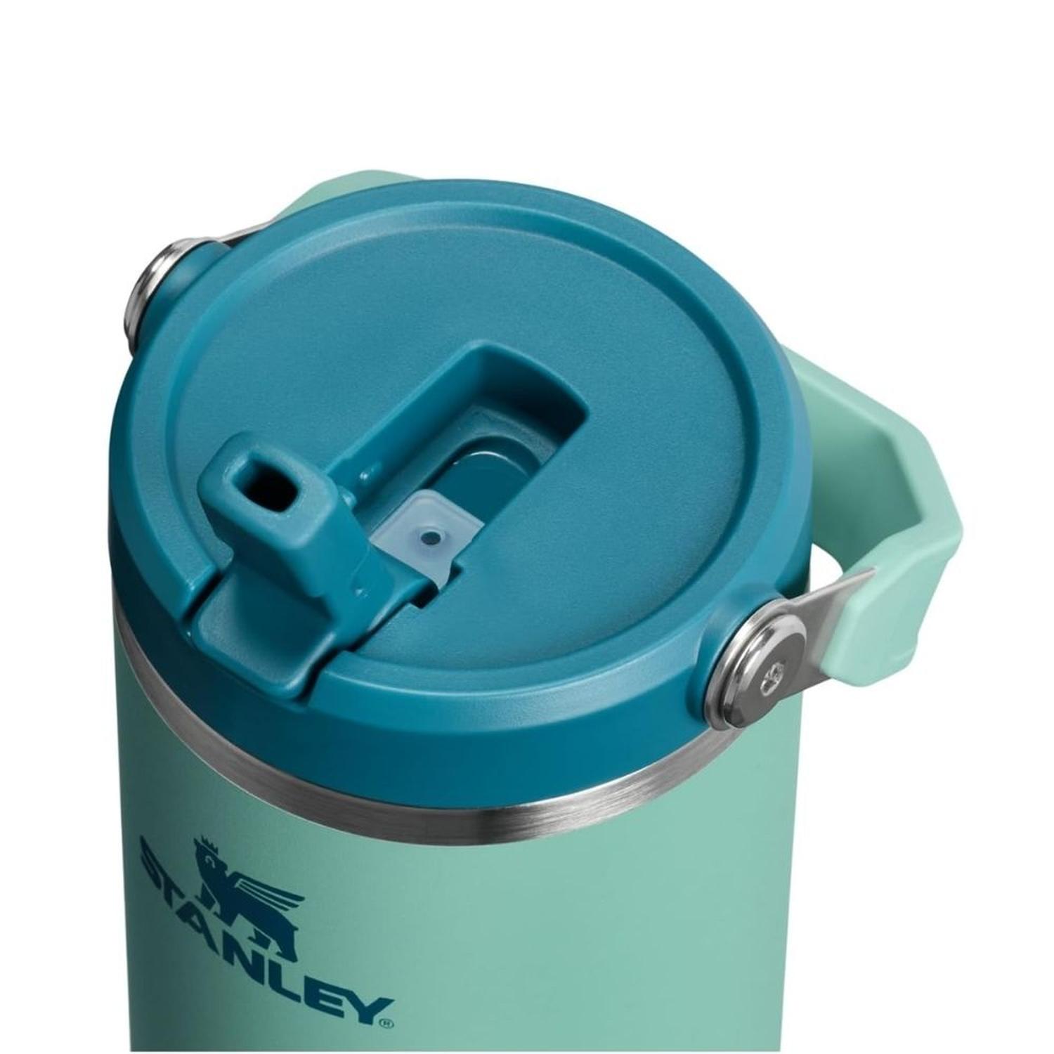 TUMBLER VASO DE ACERO INOXIDABLE STANLEY ICEFLOW 2.0 30 OZ - SPRING GREEN - 2
