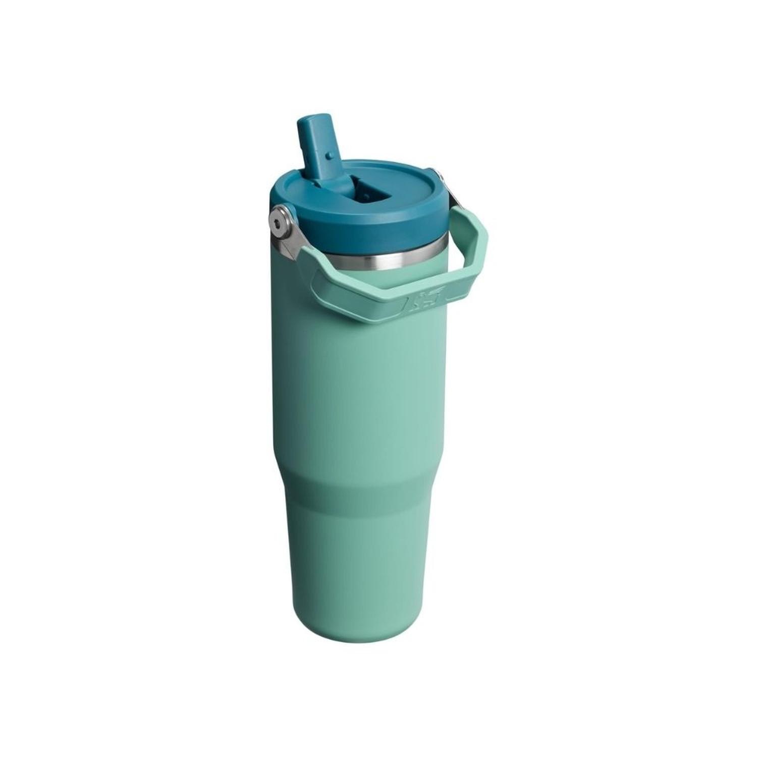 TUMBLER VASO DE ACERO INOXIDABLE STANLEY ICEFLOW 2.0 30 OZ - SPRING GREEN - 3