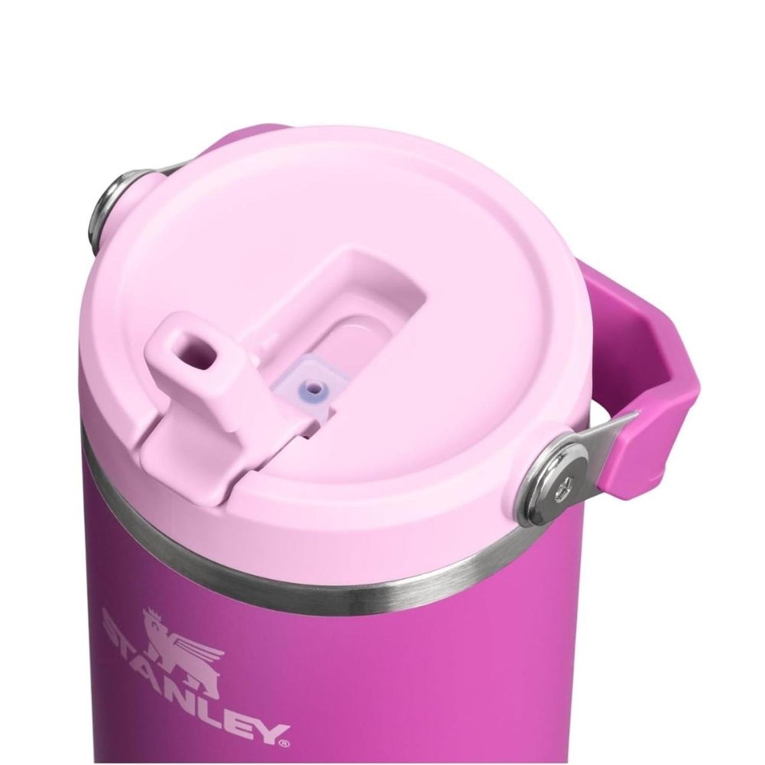 TUMBLER VASO DE ACERO INOXIDABLE STANLEY ICEFLOW 2.0 30 OZ - DARK BLOSSOM - 2