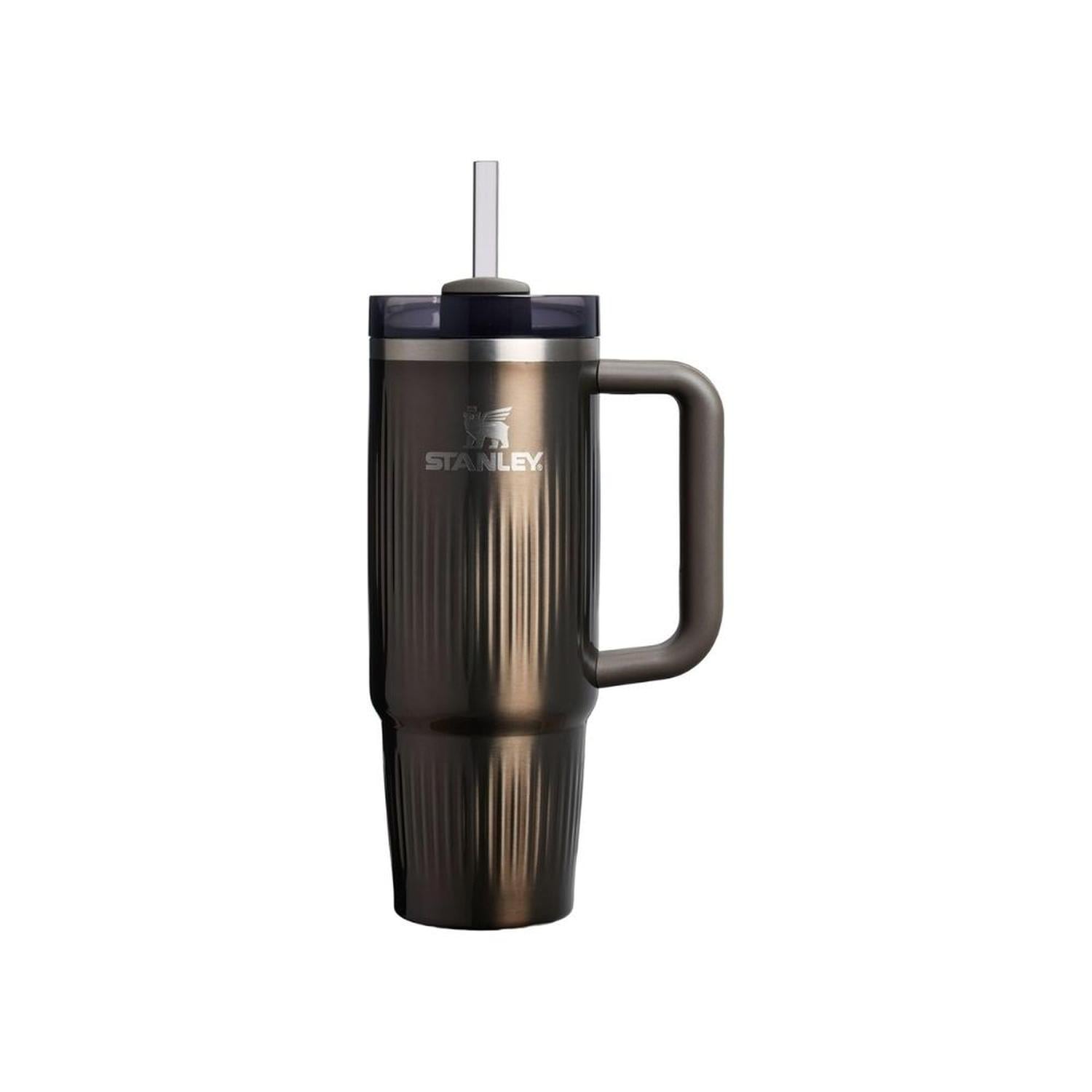 TUMBLER STANLEY QUENCHER H2.0 30 OZ - FLUTED GUNMETAL SHINE - 1
