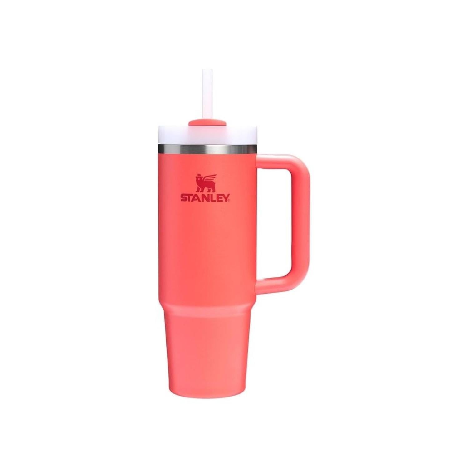 TUMBLER STANLEY QUENCHER H2.0 30 OZ - HOT CORAL - 1