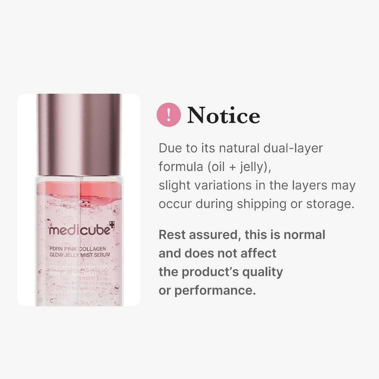 SERUM MEDICUBE JELLY MIST CON COLÁGENO Y PINK PDRN - 60ML - 8
