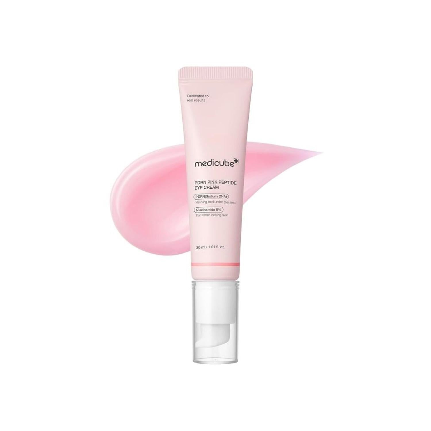 SÉRUM PARA OJOS MEDICUBE CON ADN DE SALMÓN, PDRN Y PÉPTIDOS ROSAS - 30 ML - 1