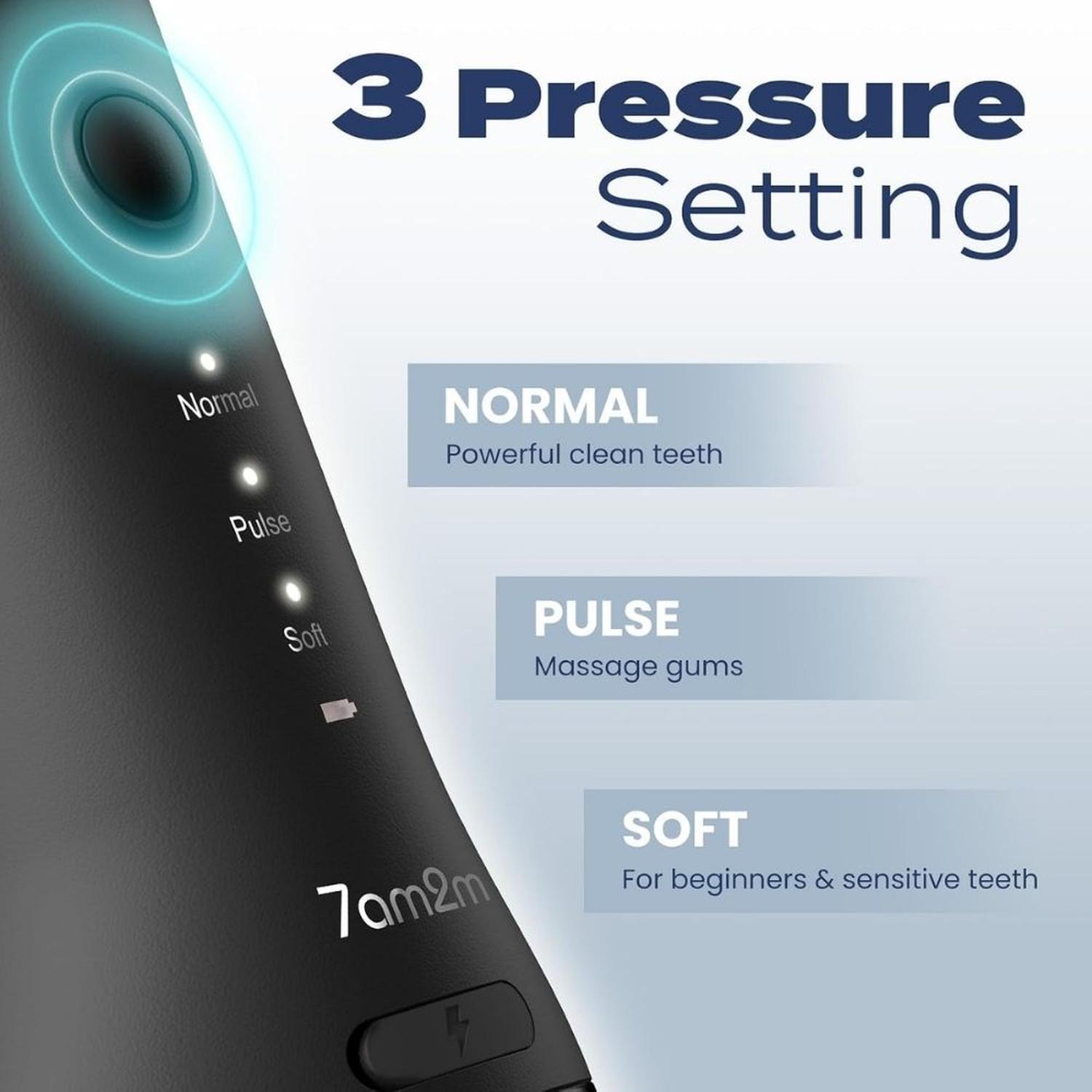 IRRIGADOR DENTAL INALÁMBRICO RESISTENTE AL AGUA IPX7 - NEGRO - 2