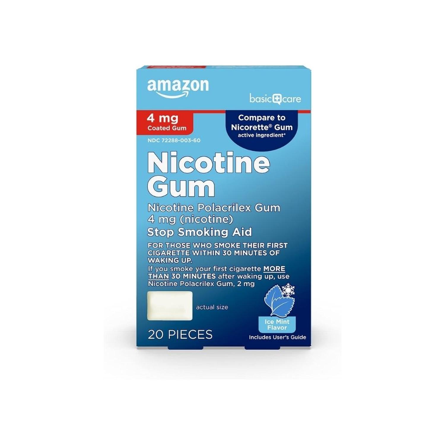 CHICLE DE NICOTINA 4 MG CJX20 - 1