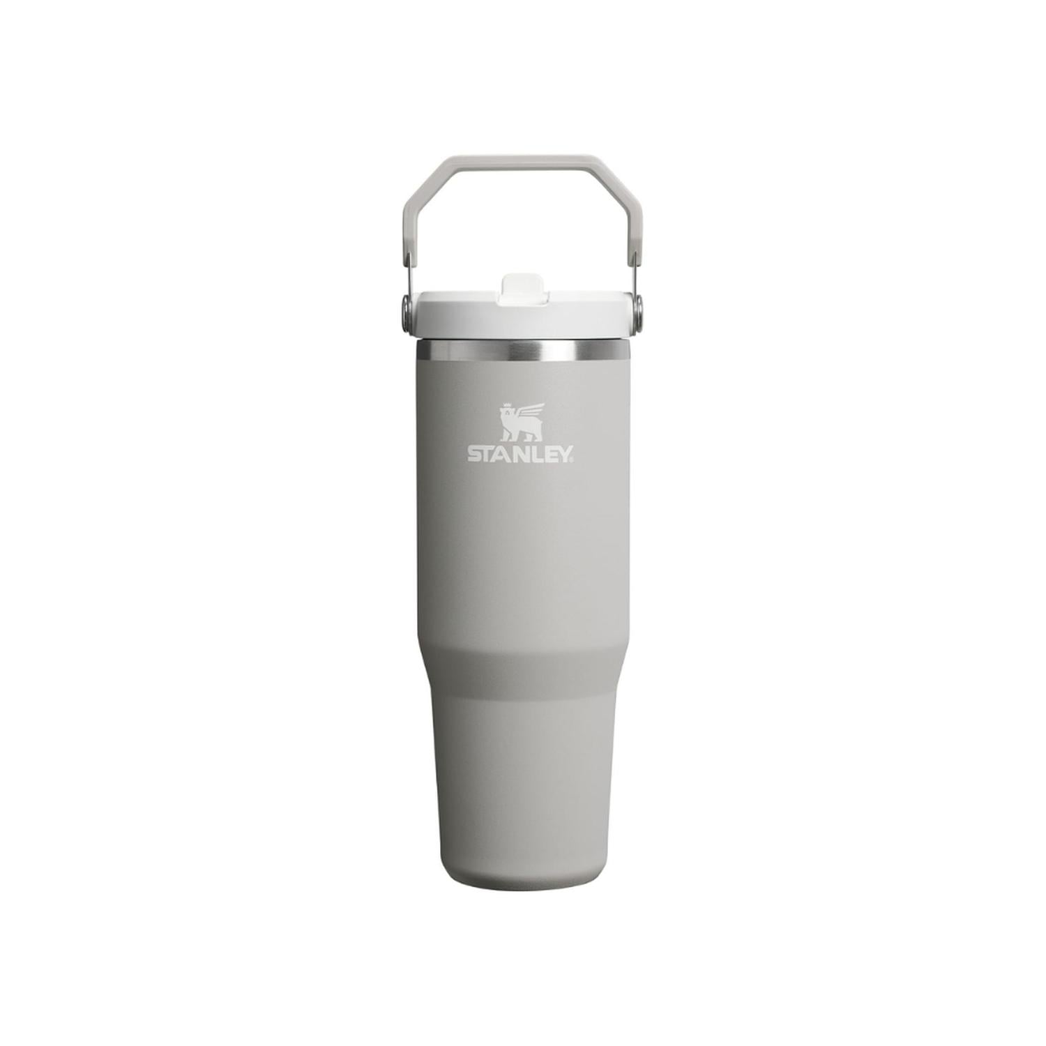 TUMBLER VASO DE ACERO INOXIDABLE STANLEY ICEFLOW FLIP STRAW 30OZ - ASH - 1