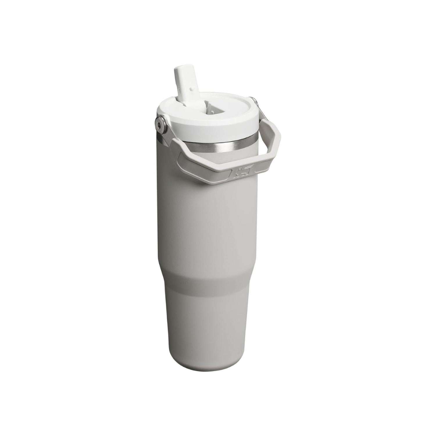 TUMBLER VASO DE ACERO INOXIDABLE STANLEY ICEFLOW FLIP STRAW 30OZ - ASH - 3