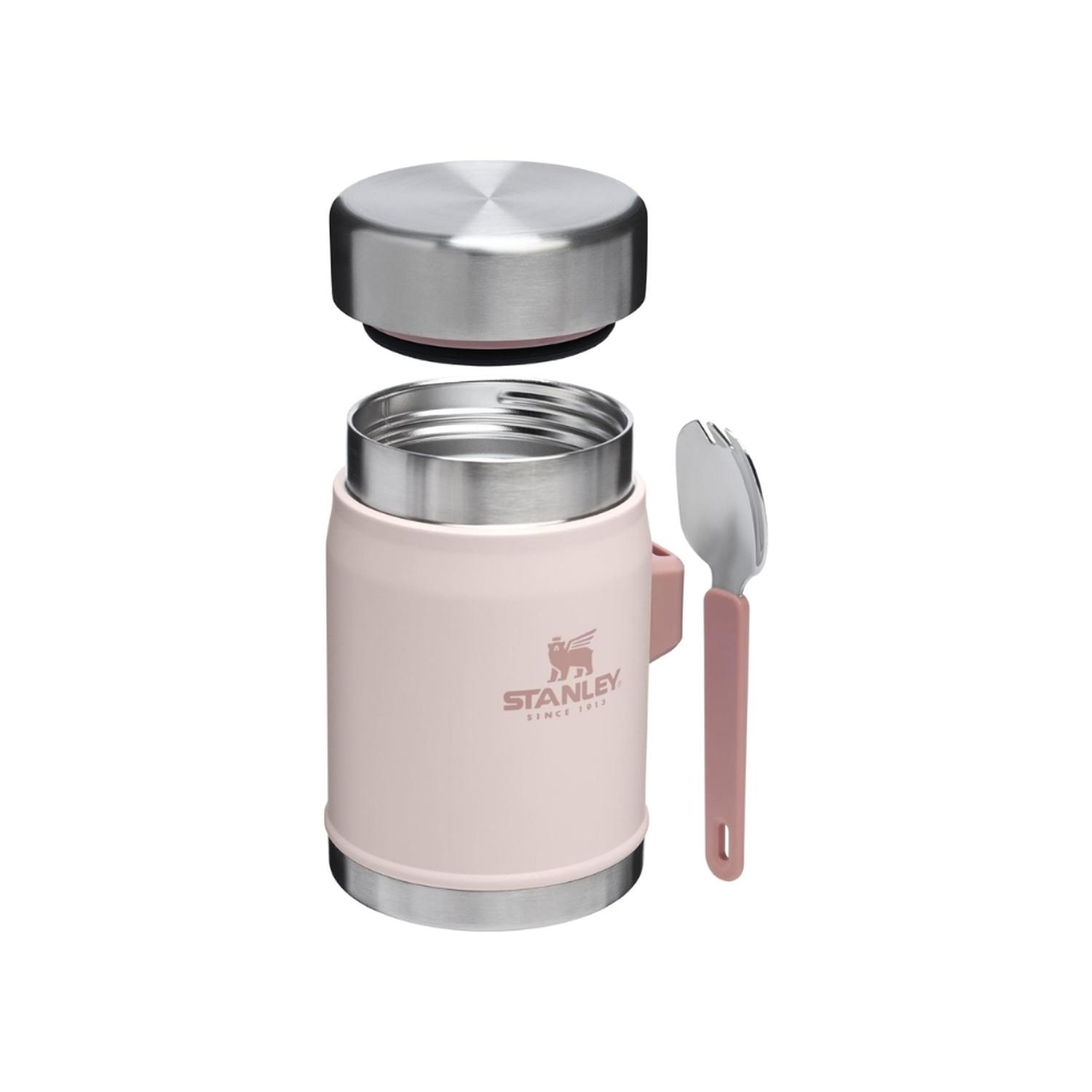 TERMO DE COMIDA STANLEY SPORK 14 OZ - ROSE QUARTZ - 2