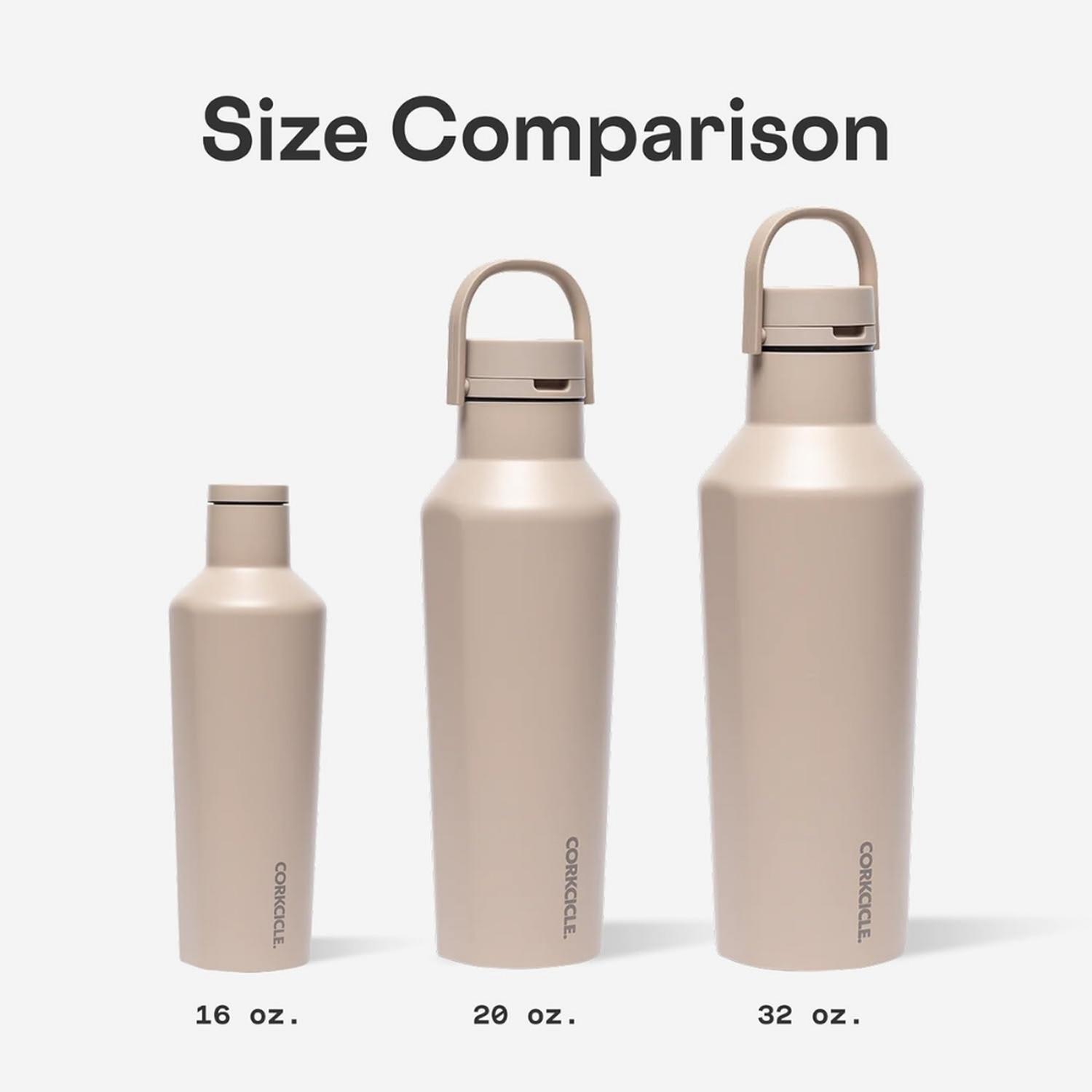 BOTELLA ACERO INOX CORKCICLE CANTEEN 16 OZ - NEGRO - 7