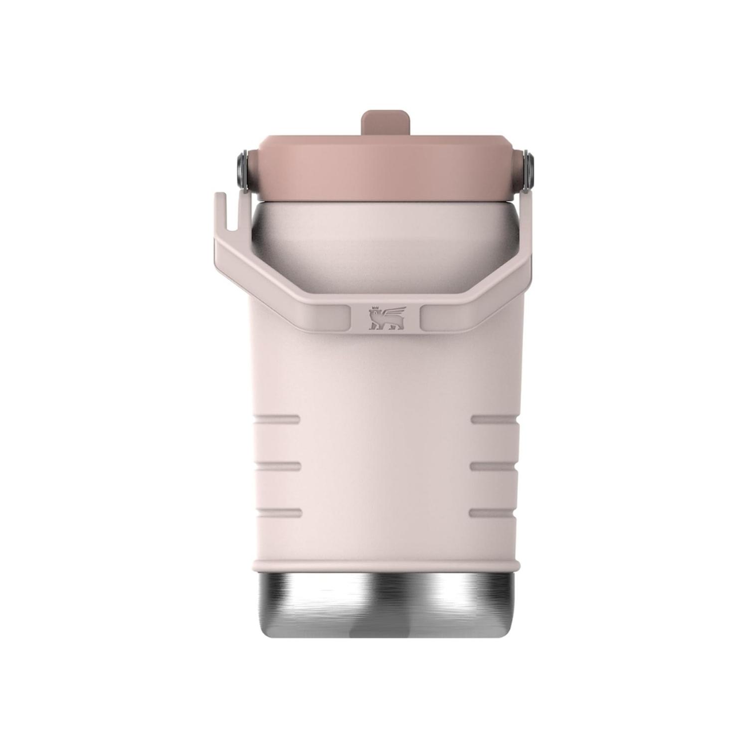 TUMBLER DE ACERO INOXIDABLE STANLEY ICEFLOW 2.0 40 OZ - ROSE QUARTZ - 3