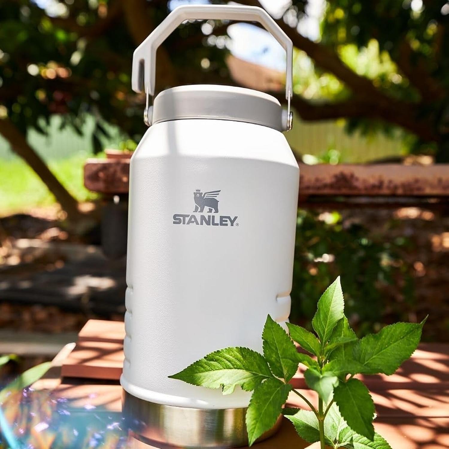 TUMBLER DE ACERO INOXIDABLE STANLEY ICEFLOW 2.0 40 OZ - BLANCO - 4