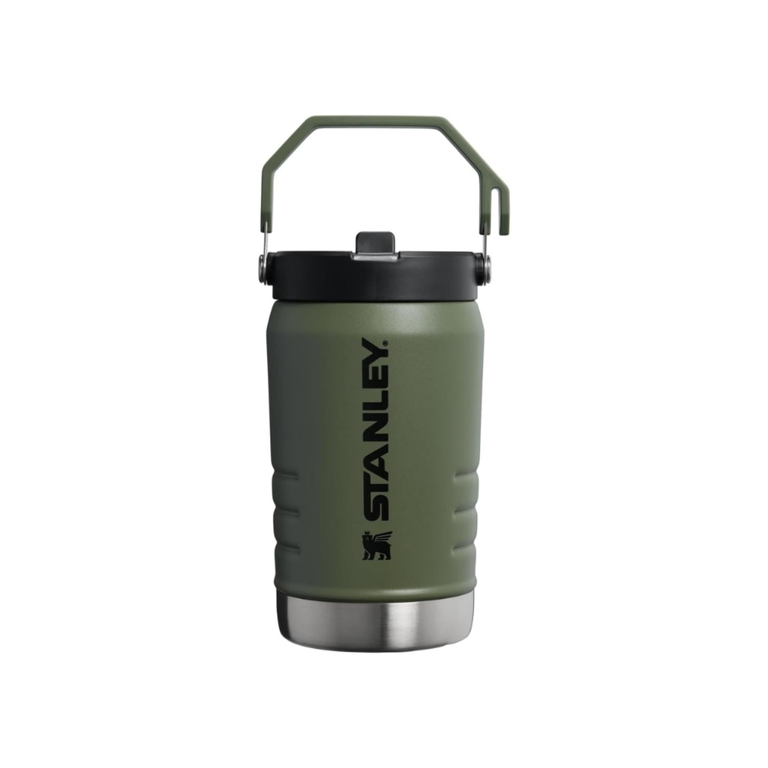 TUMBLER DE ACERO INOXIDABLE STANLEY ICEFLOW 2.0 40 OZ - DRIED PINE - 1