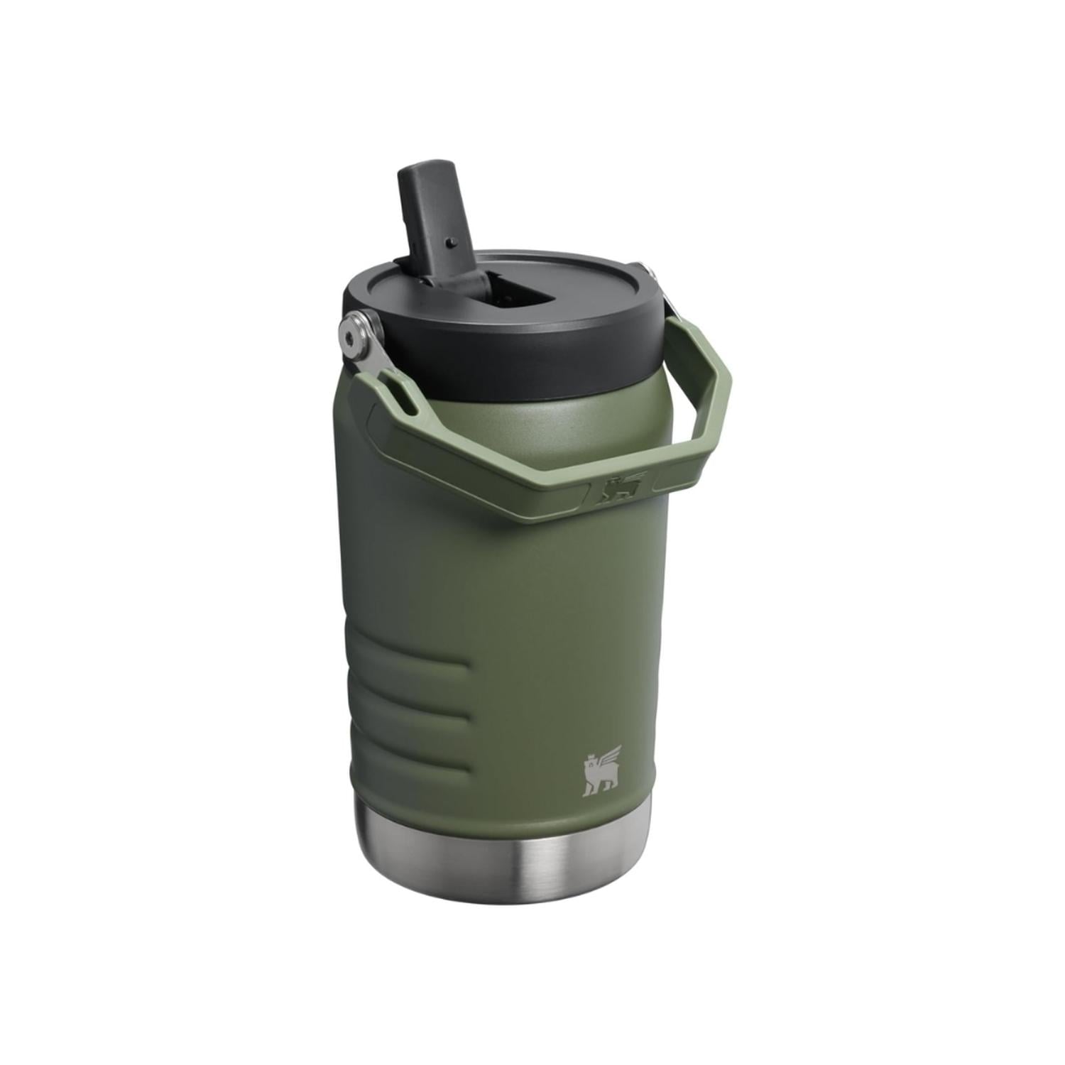 TUMBLER DE ACERO INOXIDABLE STANLEY ICEFLOW 2.0 40 OZ - DRIED PINE - 3