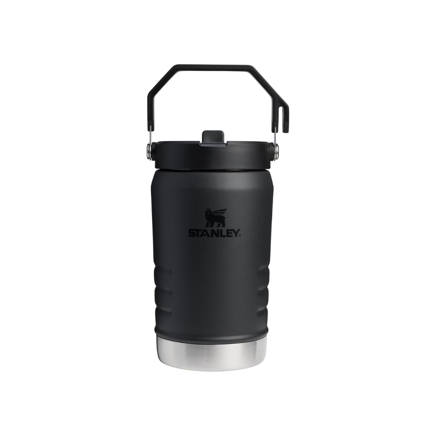 TUMBLER DE ACERO INOXIDABLE STANLEY ICEFLOW 2.0 40 OZ - NEGRO - 1