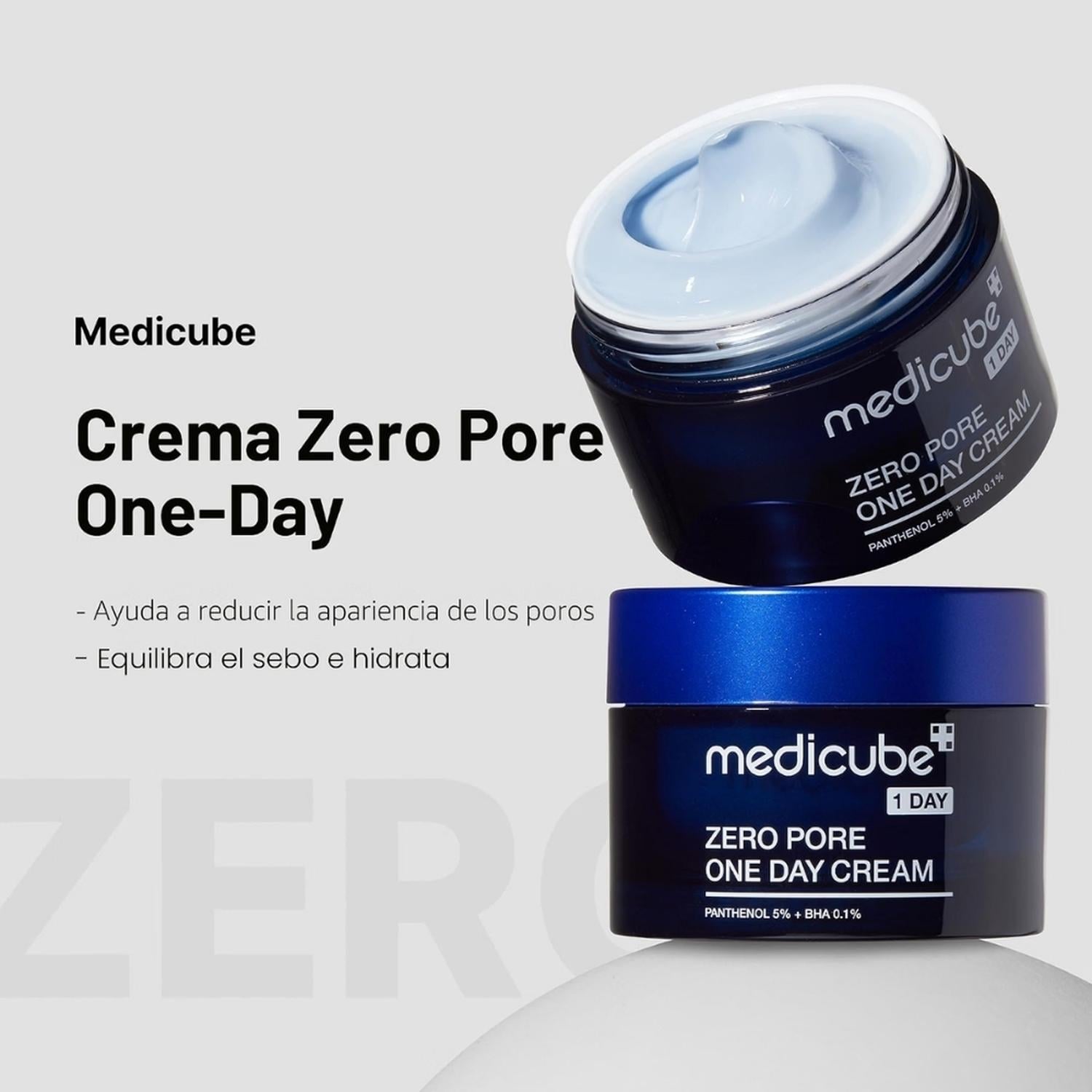 CREMA DE UN DÍA MEDICUBE ZERO PORE ONE DAY CREAM - 2