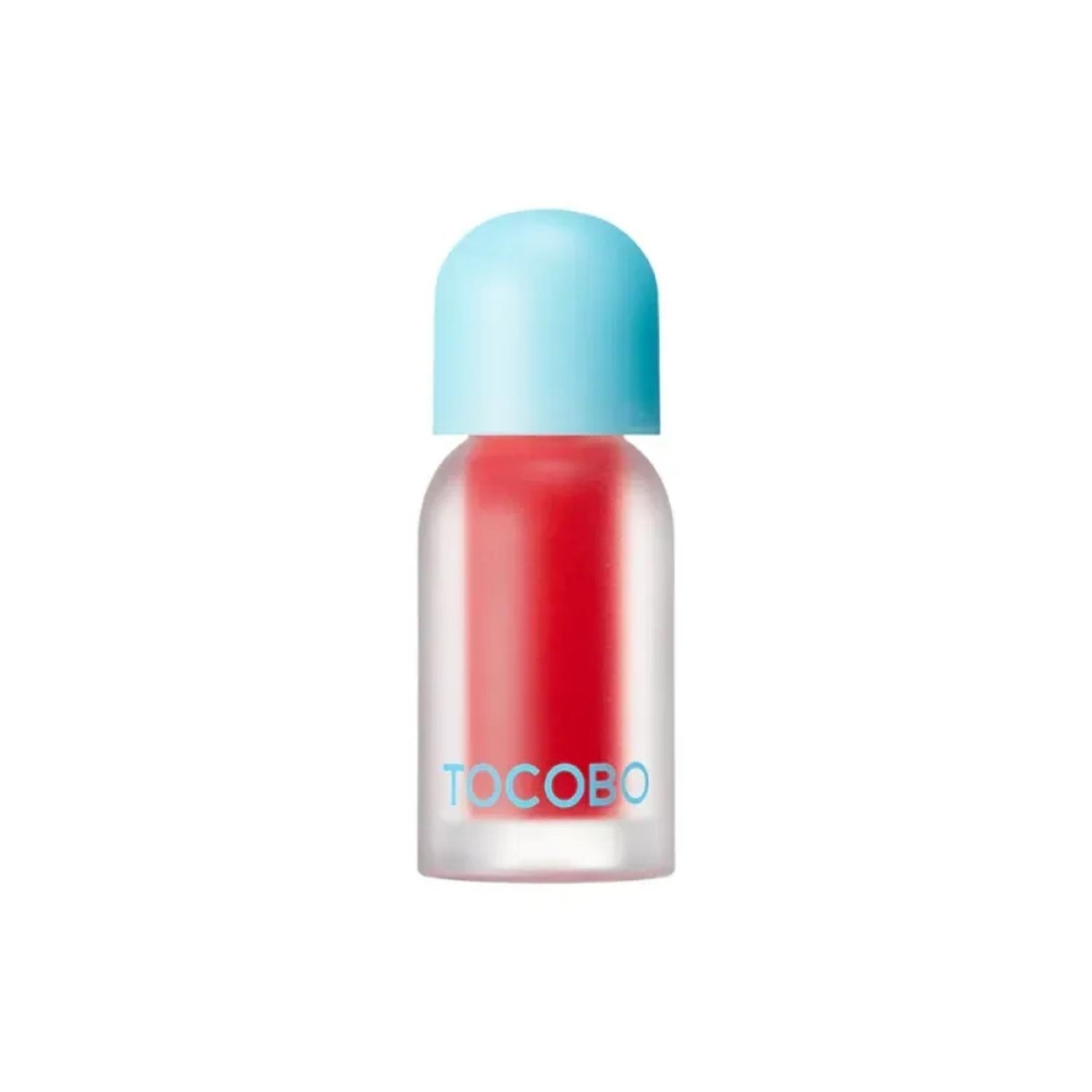 BRILLO LABIAL TOCOBO JUICY BERRY PLUMPING LIP OIL - 01 CHILL RED - 1