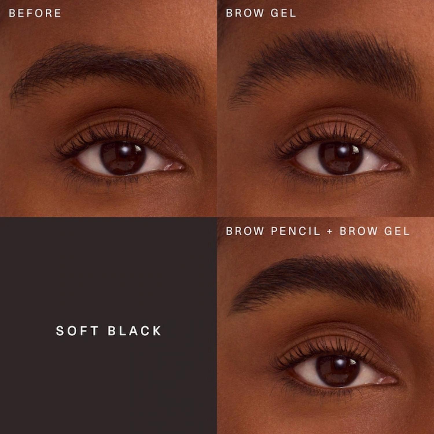 GEL PARA CEJAS RARE BEAUTY LAMINADO LIFTING BROW HARMONY - NEGRO - 2
