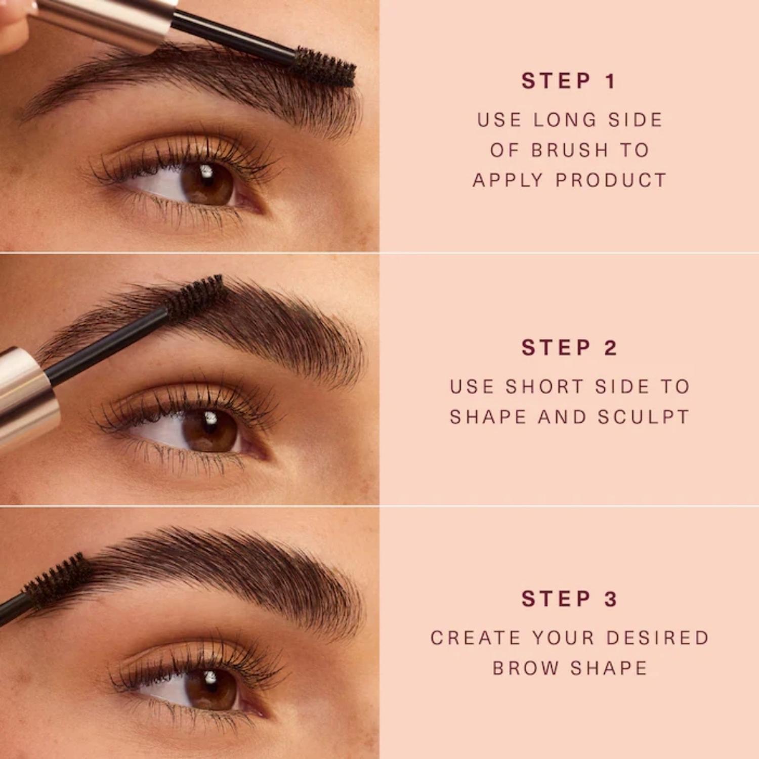 GEL PARA CEJAS RARE BEAUTY LAMINADO LIFTING BROW HARMONY - NEGRO - 3