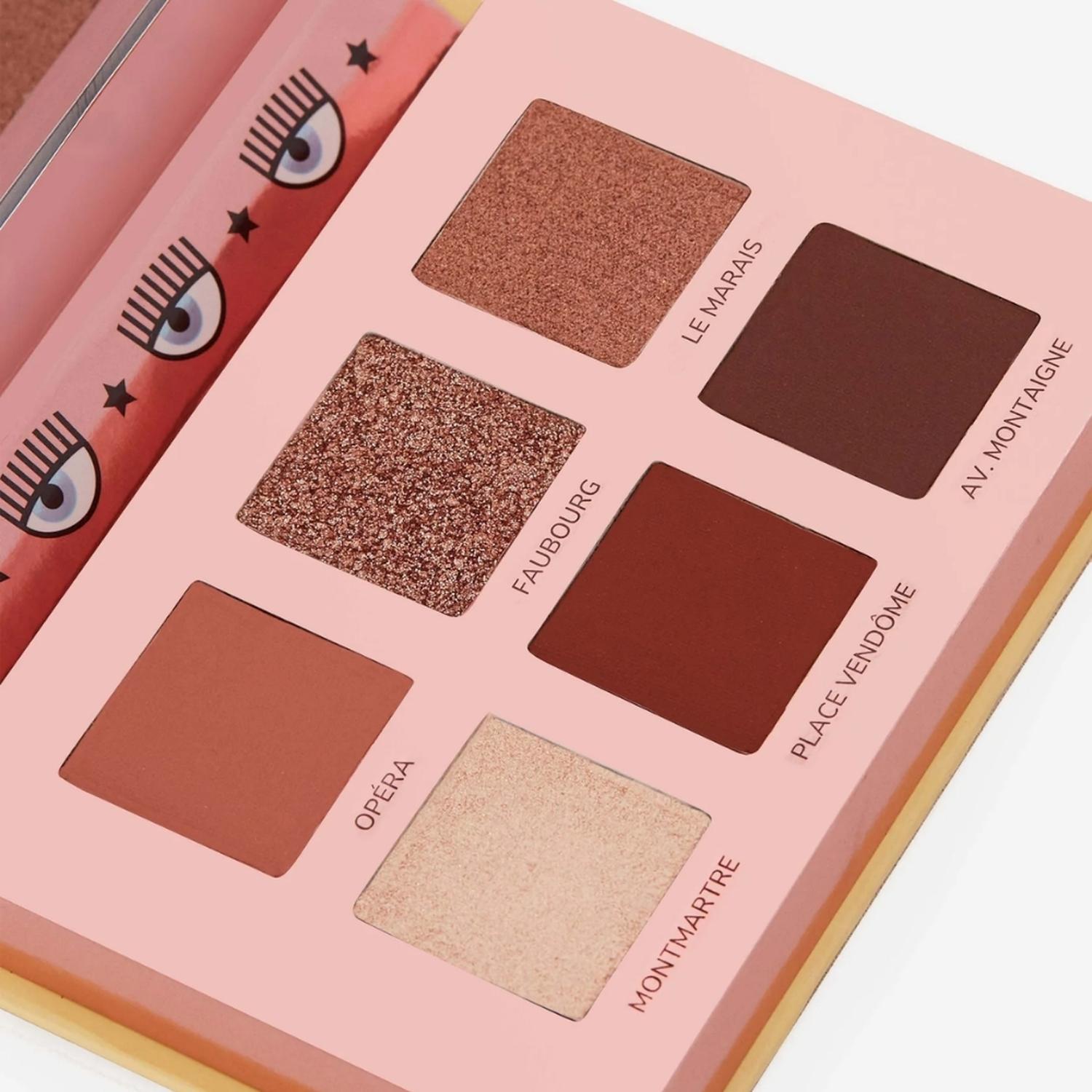 PALETA DE SOMBRAS CHIARA FERRAGNI - PARIS - 2