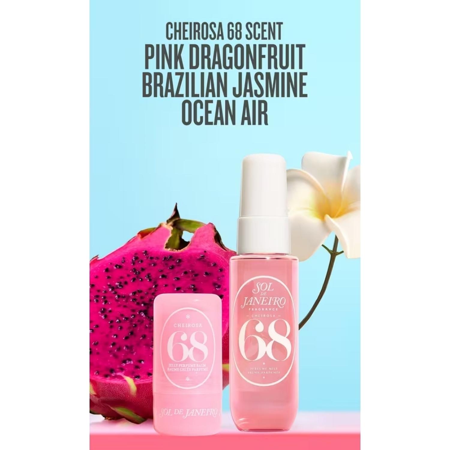 SET SOL DE JANEIRO JELLY PERFUME BALM + MIST 30 ML - CHEIROSA 68 - 2