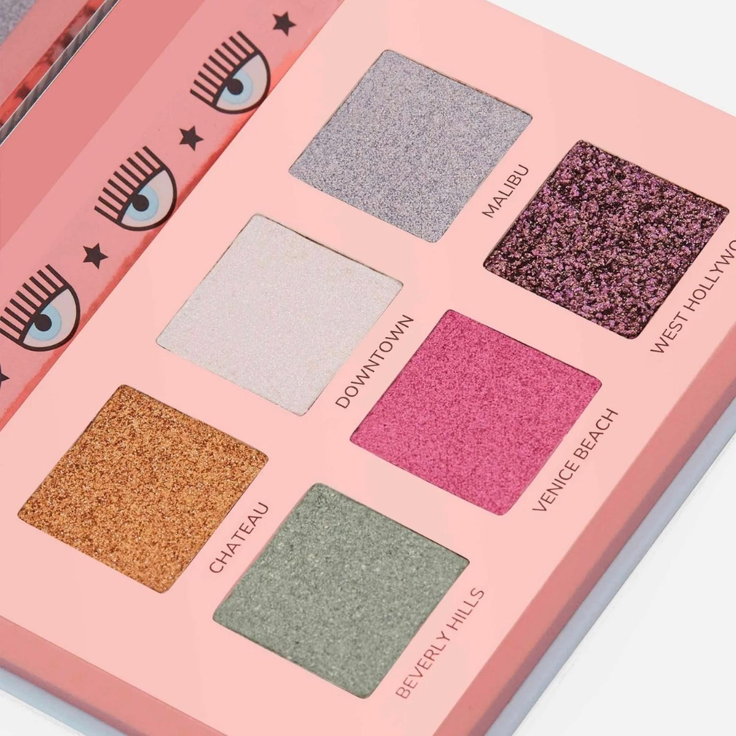 PALETA DE SOMBRAS CHIARA FERRAGNI - LOS ANGELES - 2