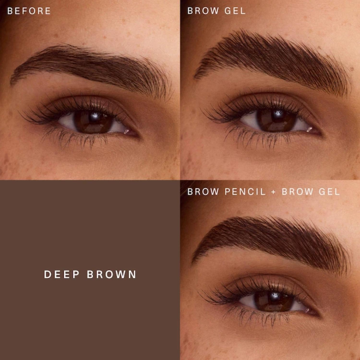 GEL PARA CEJAS RARE BEAUTY LAMINADO LIFTING BROW HARMONY - DEEP BROWN - 3