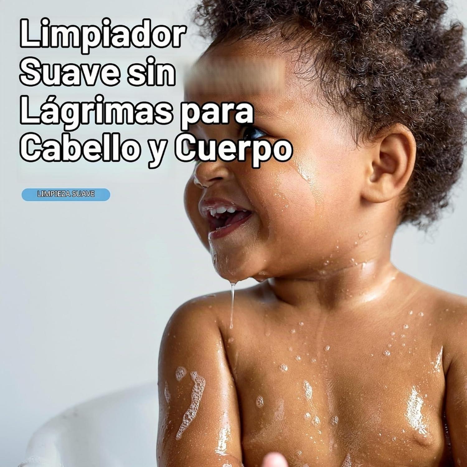CHAMPU Y BABY WASH CETAPHIL PARA BEBES TEAR FREE - 399 ML - 4