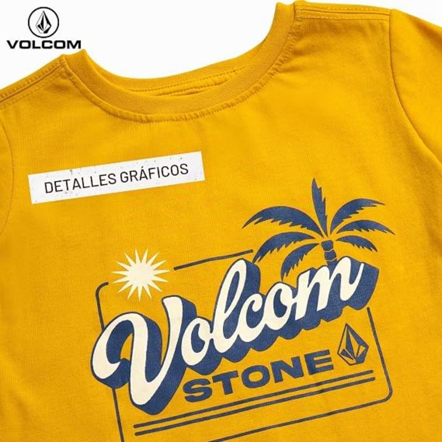 CONJUNTO VOLCOM POLO LICRA Y ROPA DE BAÑO BOARDSHORT - BEBES - 5