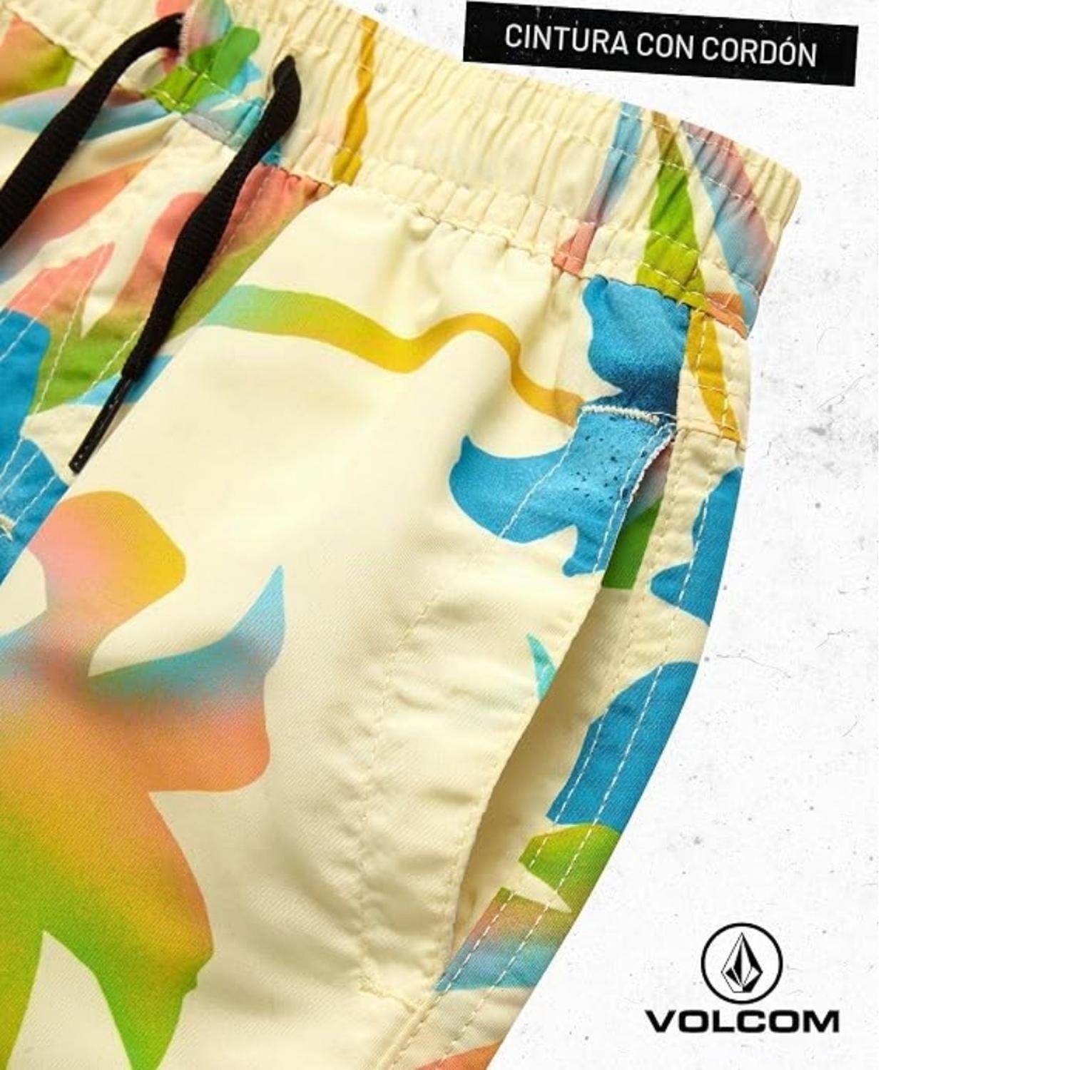 CONJUNTO VOLCOM POLO LICRA Y ROPA DE BAÑO BOARDSHORT - BEBES - 7