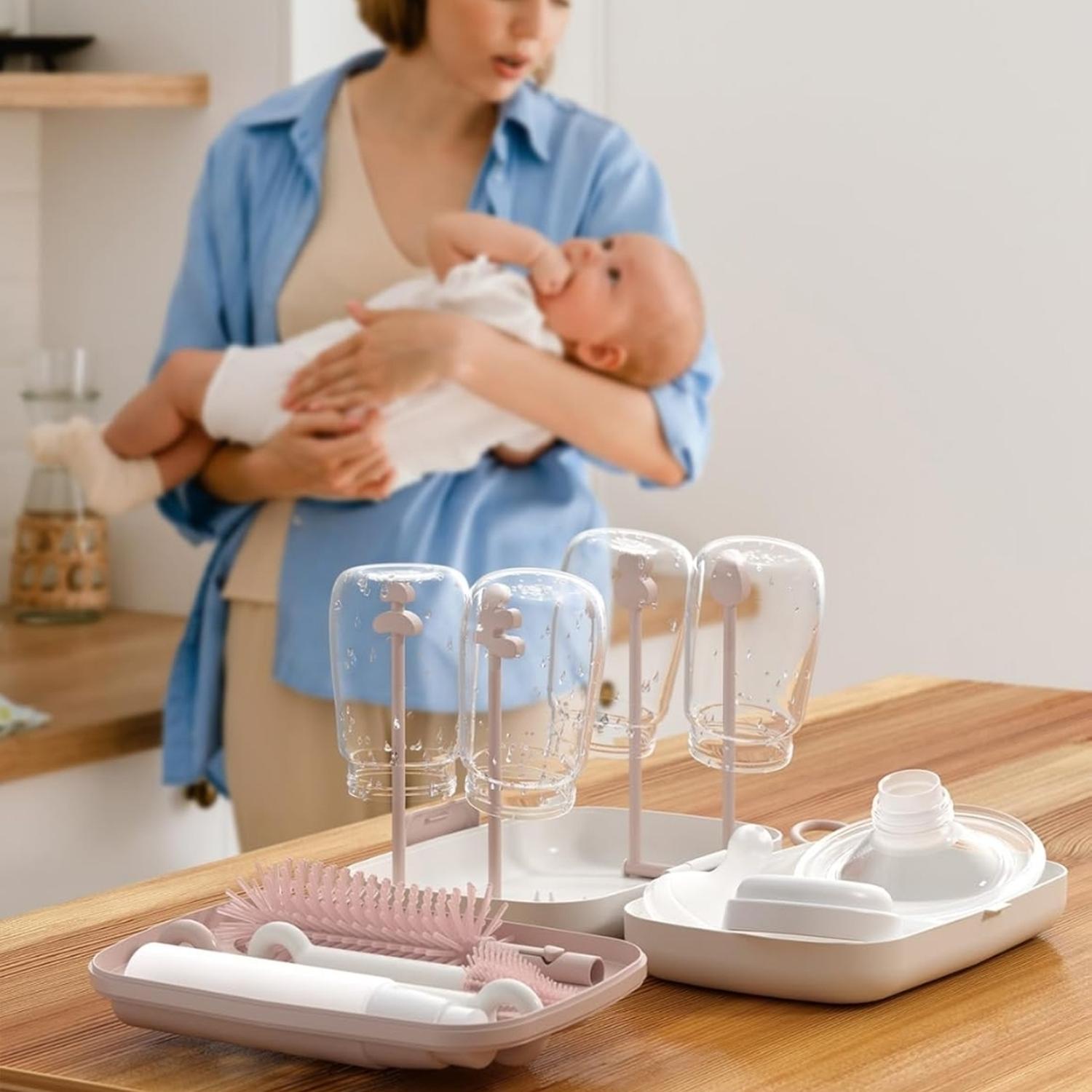 JUEGO DE CEPILLOS PARA BIBERONES MOMCOZY 7 EN 1 - 8