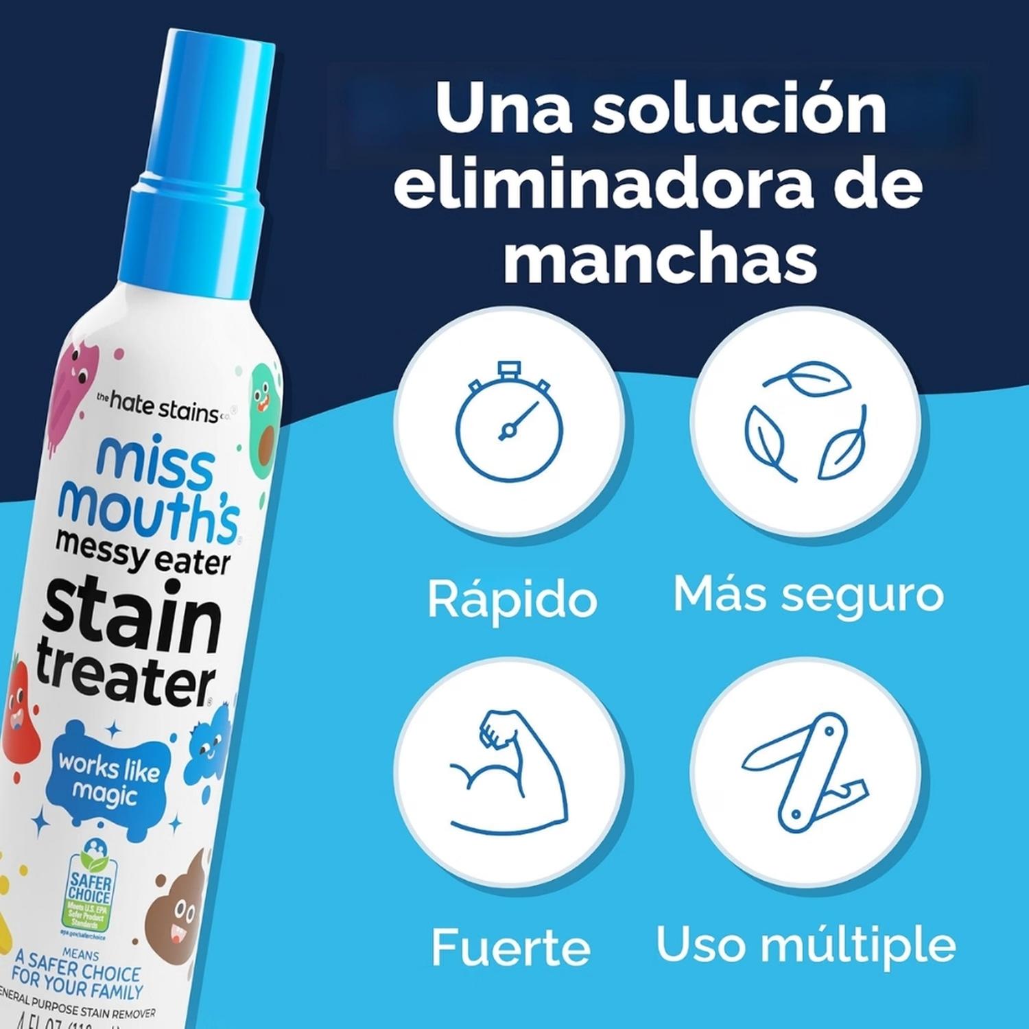 SPRAY REMOVEDOR DE MANCHA MISS MOUTH'S MESSY EATER - 118 ML - 4