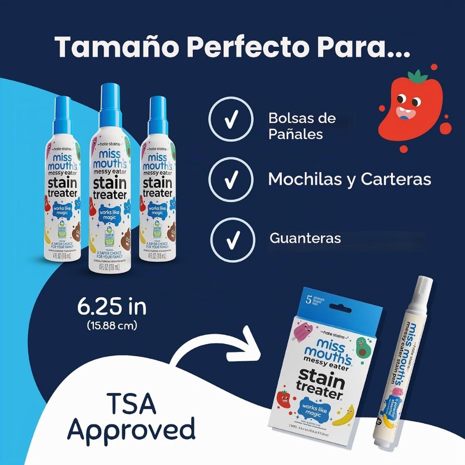 SPRAY REMOVEDOR DE MANCHA MISS MOUTH'S MESSY EATER - 118 ML - 9