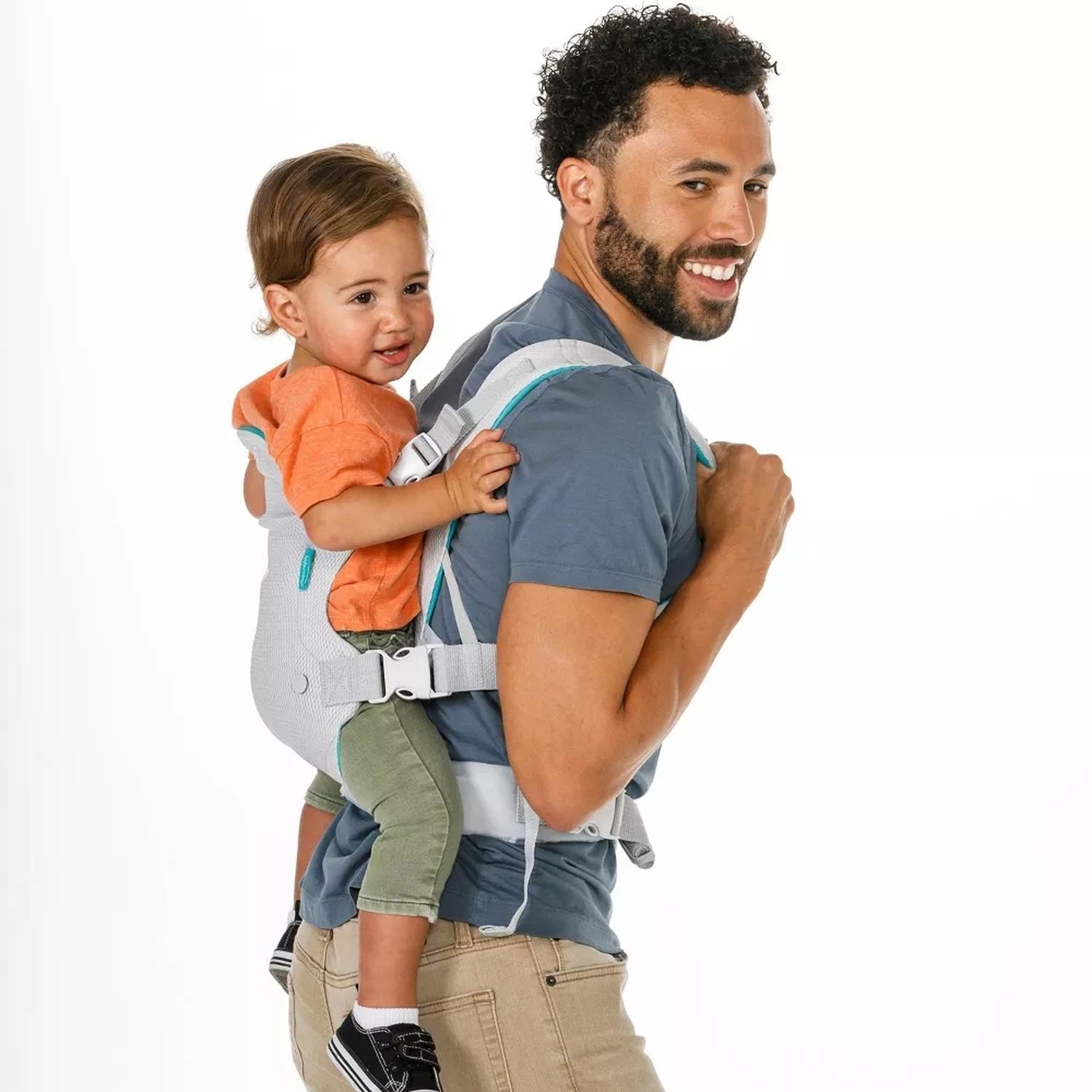 PORTABEBES INFANTINO FLIP 4-IN-1 CONVERTIBLE LIGHT Y AIRY - 8