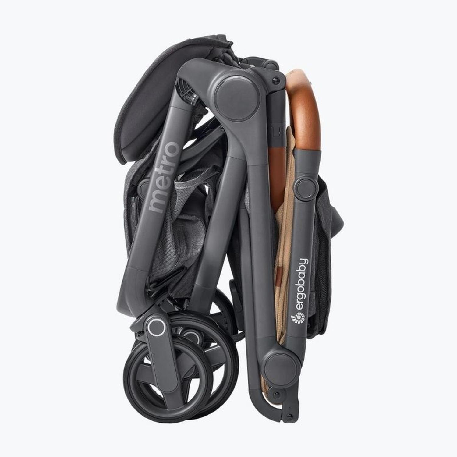 COCHE 0 A 4 AÑOS ERGOBABY METRO 3 DELUXE COMPACT TRAVEL STROLLER - CAMEL - 2