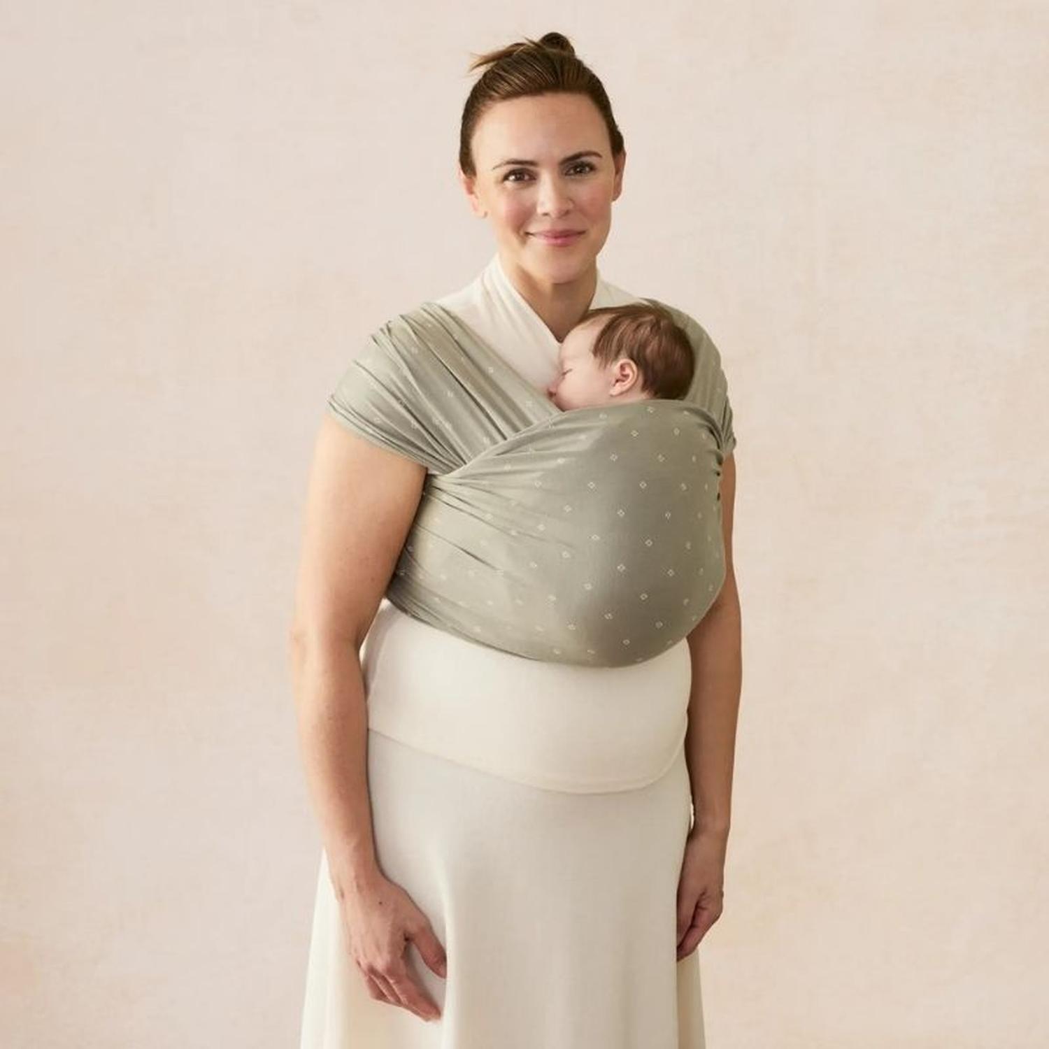 PORTABEBES TIPO FULAR ERGOBABY AURA - OLIVE - 2