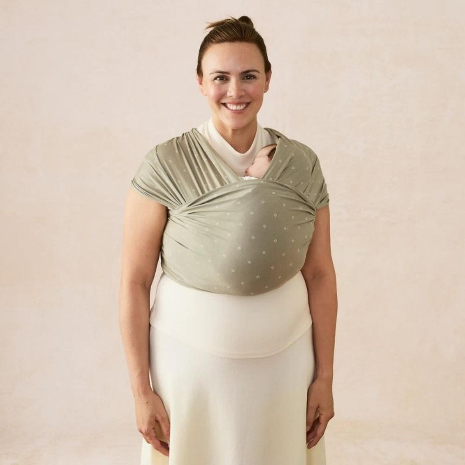PORTABEBES TIPO FULAR ERGOBABY AURA - OLIVE - 3