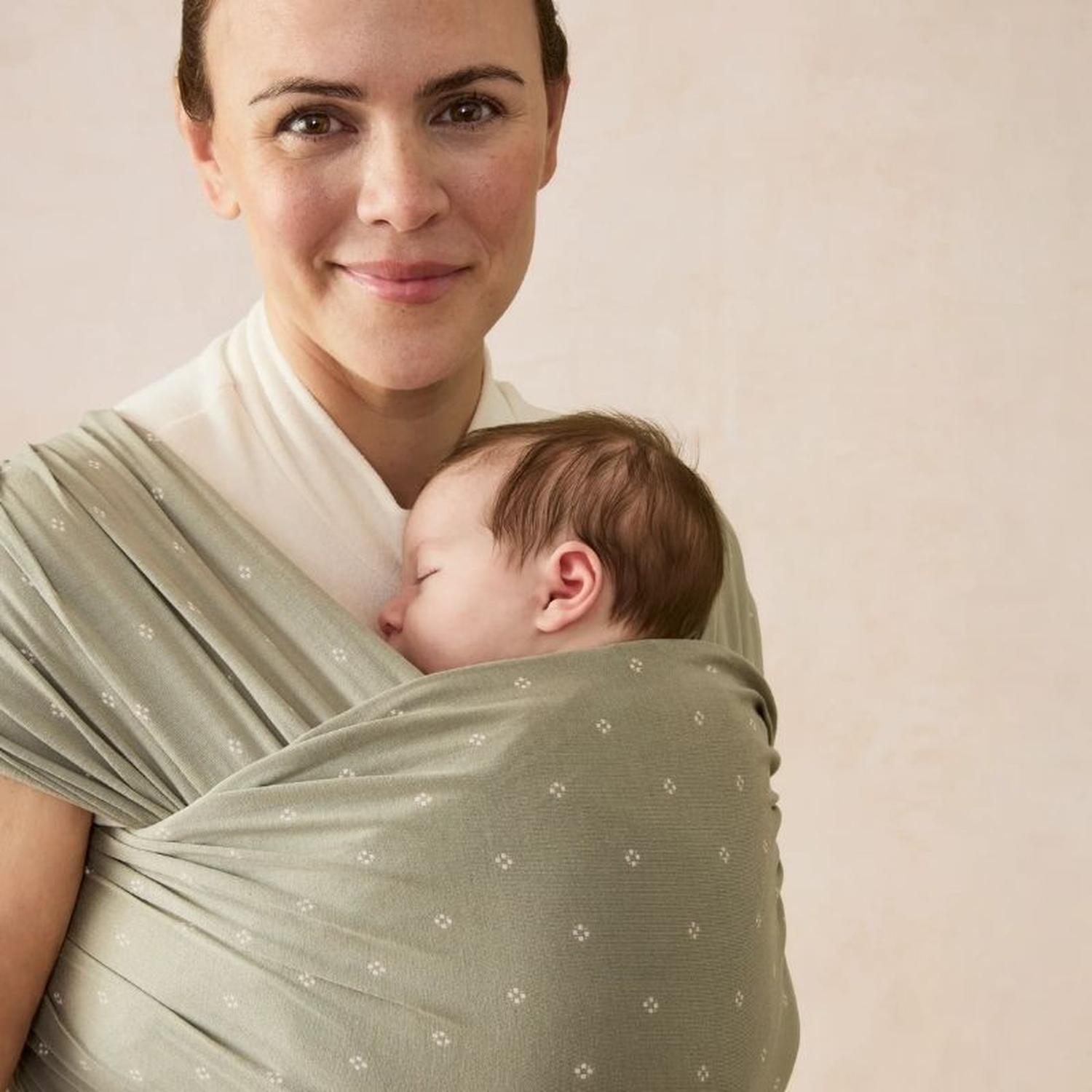 PORTABEBES TIPO FULAR ERGOBABY AURA - OLIVE - 4