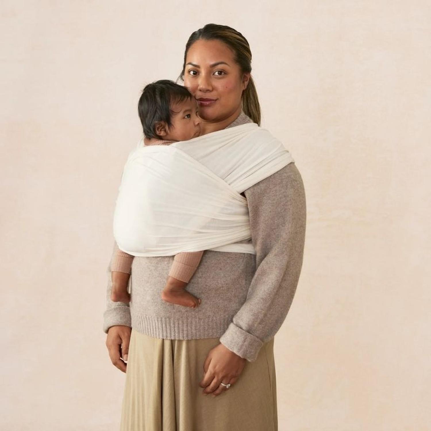 PORTABEBES TIPO FULAR ERGOBABY AURA - BEIGE - 2