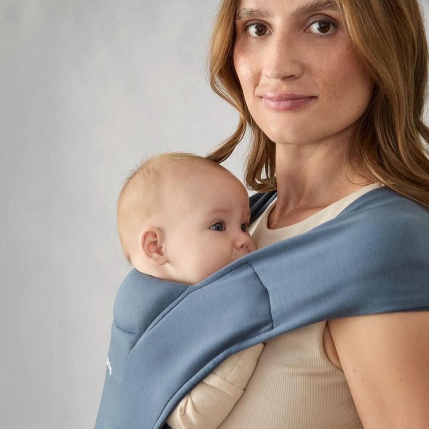 PORTABEBES ERGOBABY 0-12M EMBRACE - OXFORD BLUE - 4