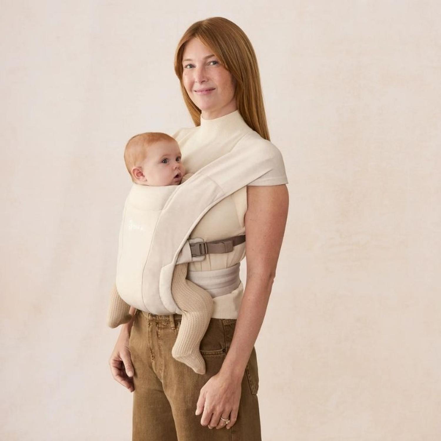 PORTABEBES ERGOBABY 0-12M EMBRACE - CREMA - 2