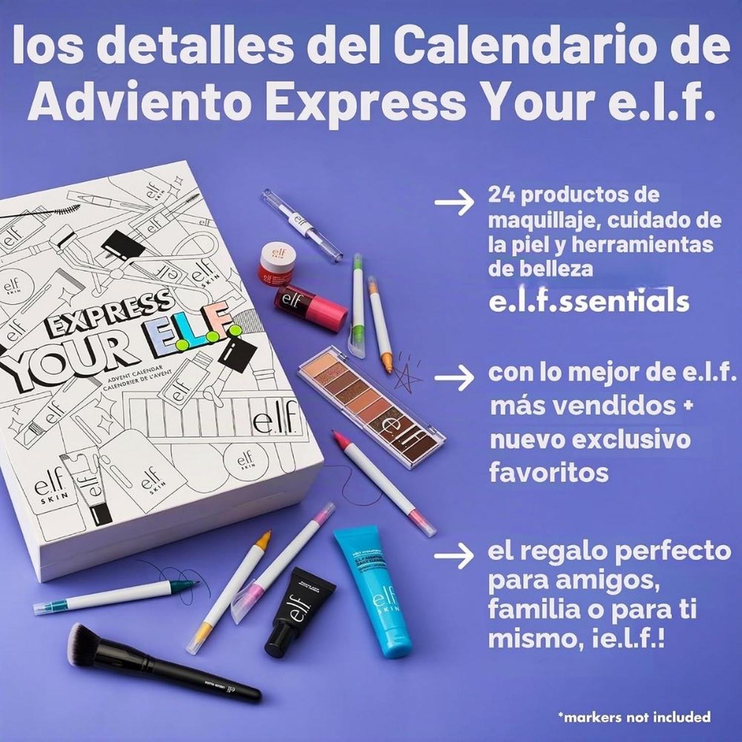 CALENDARIO DE ADVIENTO E.L.F. EXPRESS YOUR E.L.F - 3
