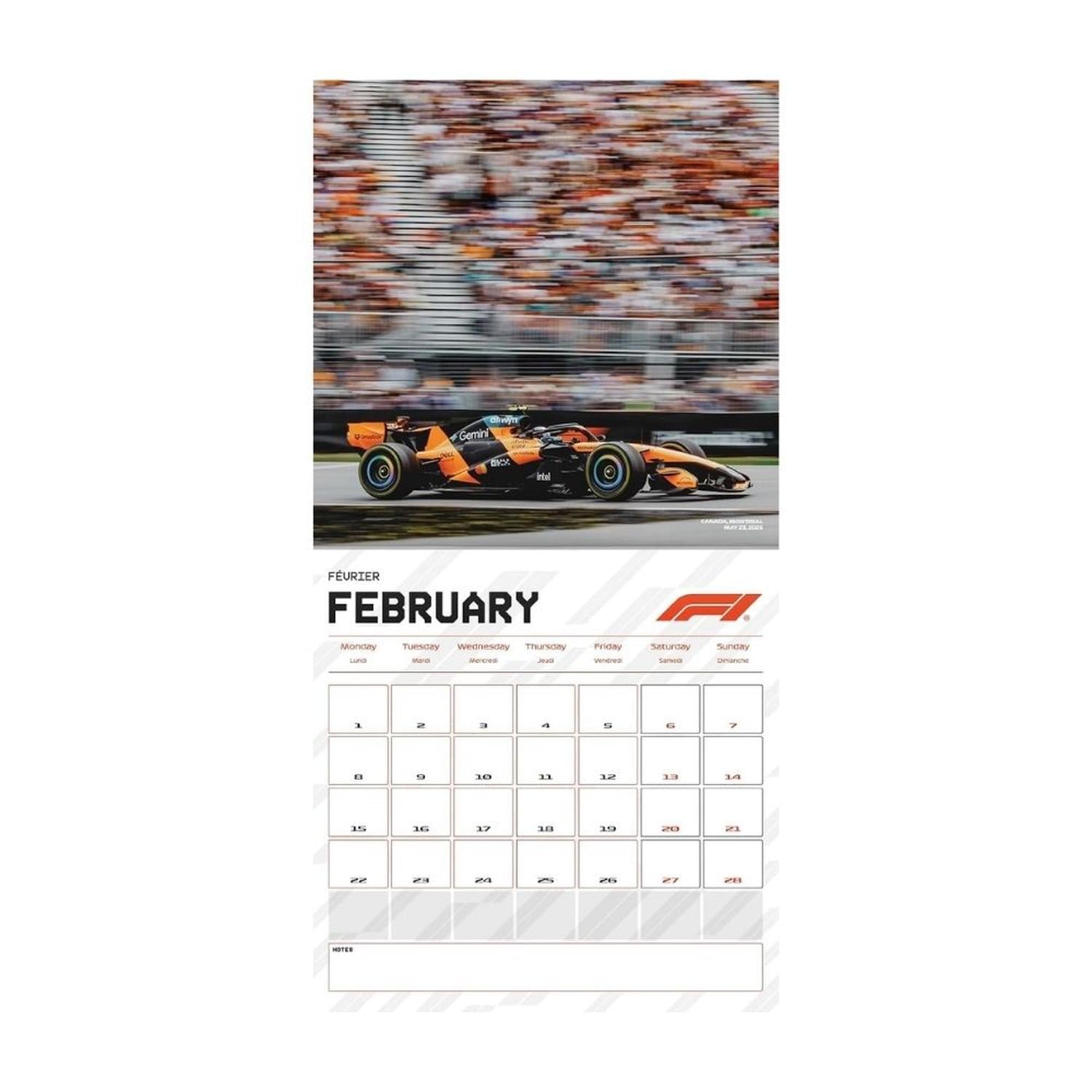 CALENDARIO DE PARED FÓRMULA 1 2027 - 3