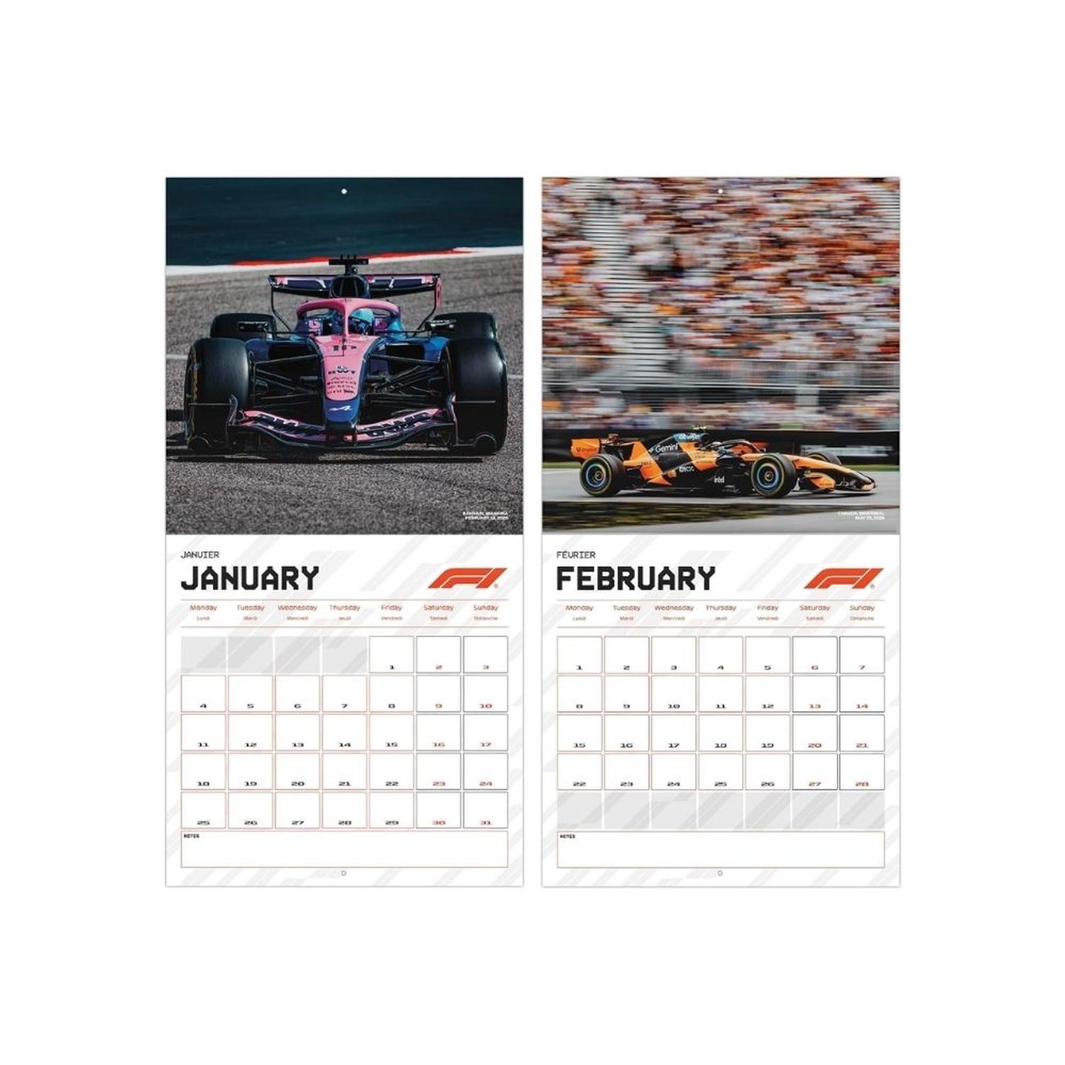 CALENDARIO DE PARED FÓRMULA 1 2027 - 6